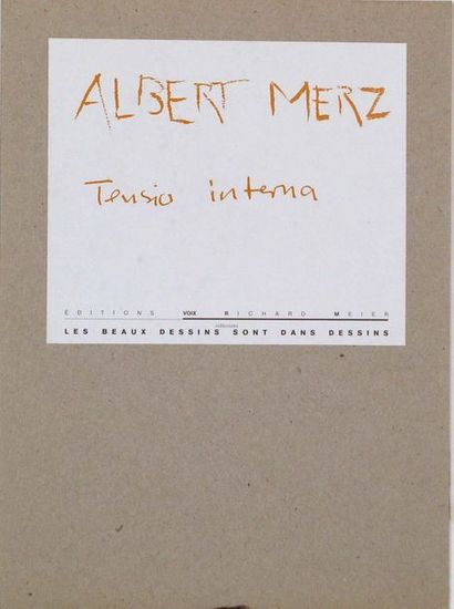 Albert MERZ (né en 1942) Tensia Interna, 1987
Impression sur papier.
Numérotée 34/180.
Editionss...