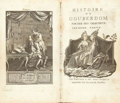 GERVAISE DE LATOUCHE (Jean-Charles) 
Histoire de Gouberdom, portier des Chartreux.
S.l....