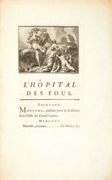 WALSH (William) 
L'Hôpital des fous, traduit de l'anglois.
Paris: imprimerie de Sébastien...