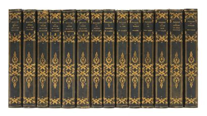 BALZAC (Honoré de) 
[OEuvres.]
Paris: Charpentier, 1839-1840. — 14 volumes petit...
