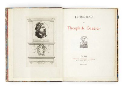 [GAUTIER (Théophile)] 
Le Tombeau de Théophile Gautier.
Paris: Alphonse Lemerre,...