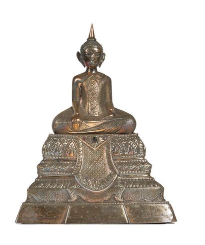 THAILANDIA, FORSE SOKJAMUNI (XIX SECOLO) Statuetta di Budda
Probabilmente in argento...