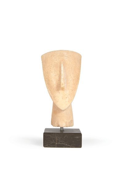 null ISOLE CICLADI, INTORNO AL 2500 A. C.
Testa d'Idolo
Marmo
Tête d'idole en marbre
H_11...