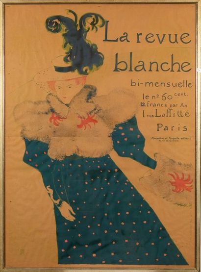 HENRI DE TOULOUSE-LAUTREC (ALBI 1864 - SAINT-ANDRÉ-DU-BOIS 1901) La Revue Blanche,...