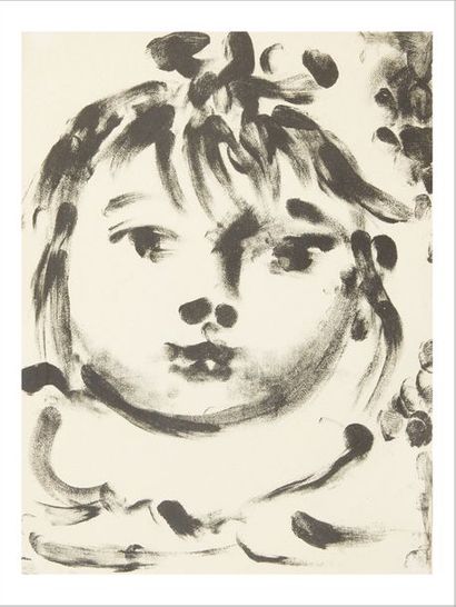 Pablo Picasso (1881-1973) Paloma
Lithographie en noir et blanc (Cramer, livres 60).

Lithograph...