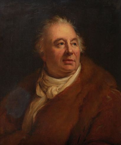 ÉCOLE FRANÇAISE VERS 1820, ATELIER DU BARON GÉRARD Portrait de Jean François Ducis
Toile.
H_65...