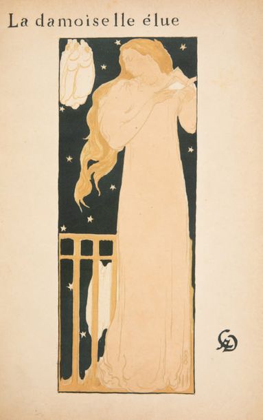 Claude debussy (1862-1918) La Damoiselle élue.
Poème lyrique, d'après D.-G. Rossetti....
