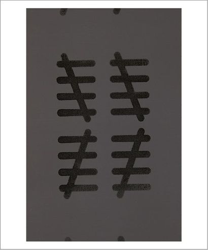 KEITH TYSON (NÉ EN 1969) 
Geno Pheno Painting «A thousand Marks», 2005
Encre, acrylique...