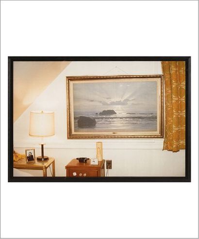 Nan GOLDIN (née en 1953) 
My bedroom at the Lodge, 1988
Cibachrome.
Signé, titré,...