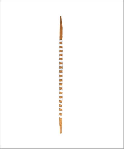 CORDY RYMAN (NÉ EN 1971) 
White Stick, 2003
Acrylique et crayon sur bois.
Acrylic...