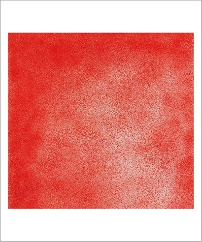 EDGAR ARCENEAUX (NÉ EN 1972) 
Nothing Before Something, Red, 2007
Acrylique sur papier.
Signée...