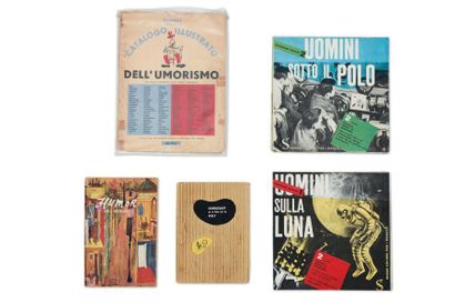 BRUNO MUNARI (1907-1998) Divers ouvrages: - Uomini, sotto il polo/ Sulla Luna Deux...