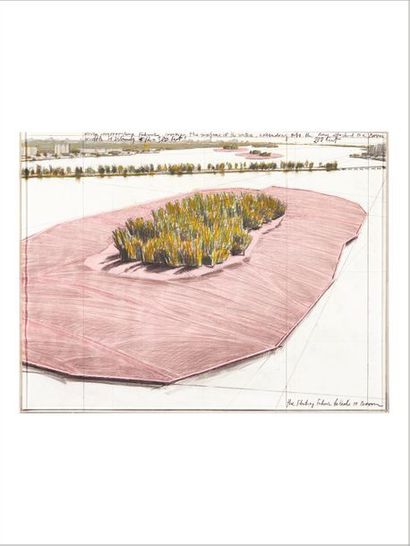 CHRISTO & JEANNE-CLAUDE 
Surrounded Islands (Project for Biscayne Bay, Greater Miami,...