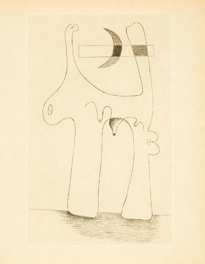 Georges HUGNET. Enfances. Orné de trois eaux-fortes de Joan Miró. Paris, Éditions...