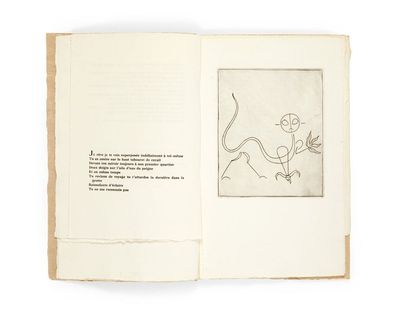 André BRETON. L'Air de l'eau. Paris, Éditions Cahiers d'Art, 1934.
Petit in-folio,...