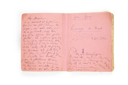 Jean GENET. Tonnerre de Brest. Le 13 mars 1945.
Manuscrit autographe in-4 de (1)...