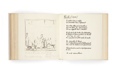 Paul Eluard. Un poème dans chaque livre. Paris, Louis Broder, 1956.
In-8 carré, veau...