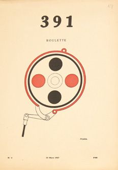 Francis PICABIA. 391. Barcelone, New York, Zurich, Paris, [du n°1 au n°19], 25 janvier...