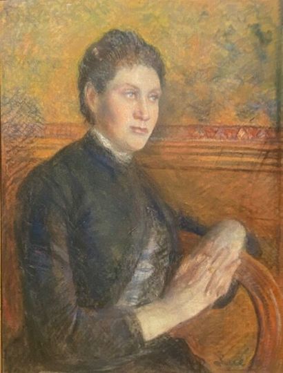 Maximilien LUCE (1858-1941) Maximilien LUCE (1858-1941)
Portrait d'Anna Gomard, épouse... Gazette Drouot