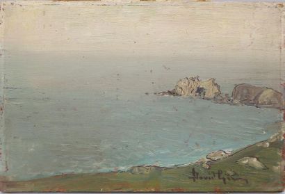 Eugène David-Girin (1848-1917)
Côte rocheuse
Huile...