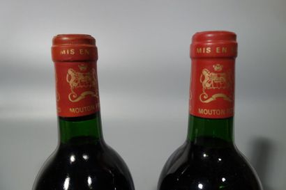 null 2 B CHÂTEAU MOUTON ROTHSCHILD (B.G.+; e.l.s.) GCC1 Pauillac 1990