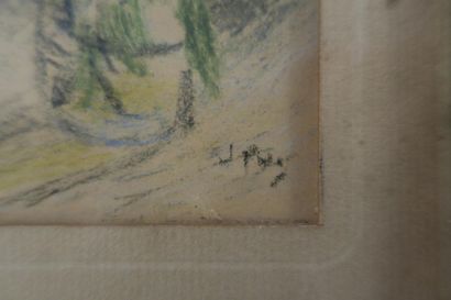 null Jean Puy (1876-1960).
Petit bouquet. 
Pastel gras sur papier.
Signé en bas à...