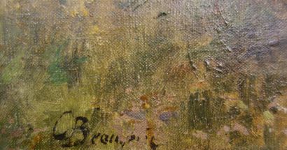 null Charles Beauverie (1839-1924).
Scène champêtre en Forez.
Huile sur toile.
Signé...