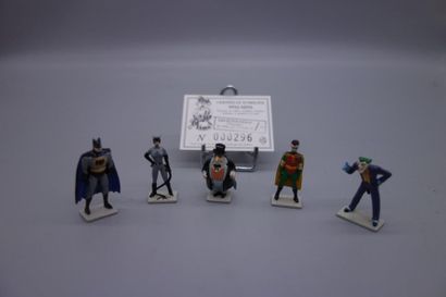 null PIXI et PIXI MINI. Lot de 6 figurines : LE MARSUPILAMI et LES SUPER HEROS. ...