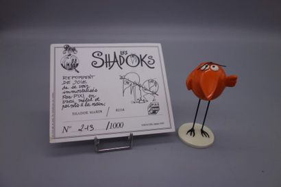 null PIXI et PIXI MINI. Lot de 6 figurines : SHADOK classique orange et Les SHADOKS....
