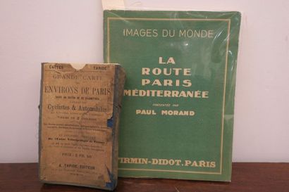 null Morand Paul, La route Paris, Méditerranée, édition Firmin-Didot et Cie, 1931....