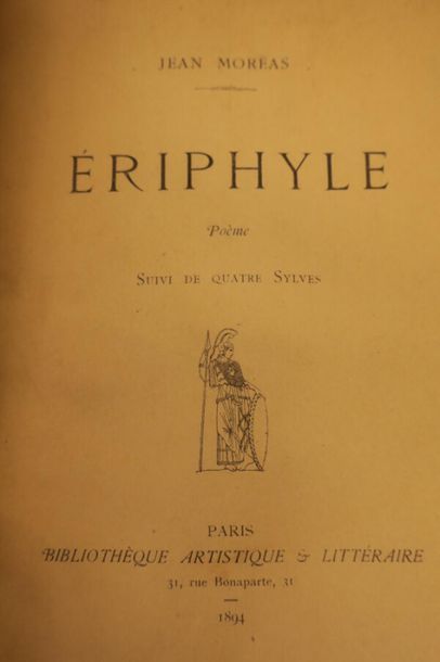 null Jean MOREAS, Eriphyle, 1894.