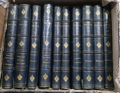 BUFFON. Histoire naturelle. 10 volumes. 