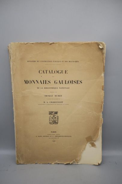 null MURET-CHABOUILLET	
CATALOGUE DES MONNAIES GAULOISES DE LA BN, 1889, broché,...