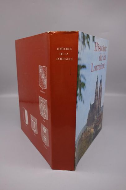 null Histoire de la Lorraine 1977. JOINT : Histoire des Lorrains 1960.