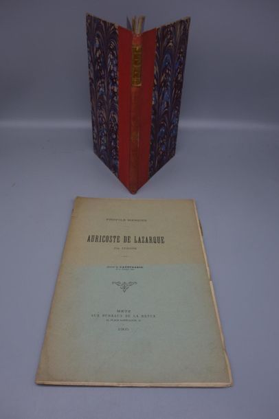 null Profils messins : Auristote de Lazarque. JOINT : L'homme de Metz 1870.
