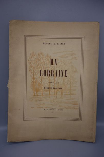 null Ma Lorraine : gravures A Hauser 1951.