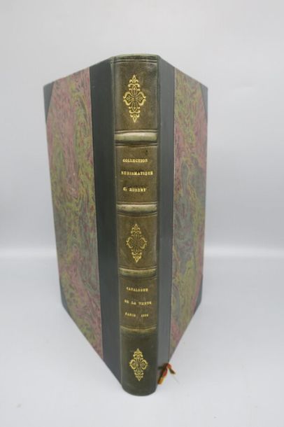 null ROLLIN et FEUARDENT. 
Collection ROBERT catalogue de la vente Paris 1886 reliure...