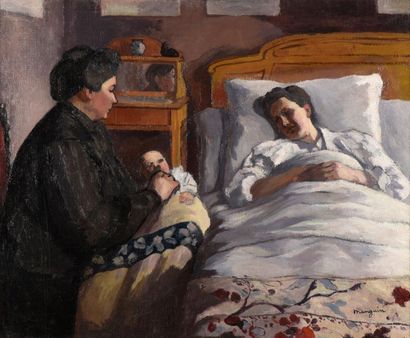 null Henri Manguin (1874-1949).
Maternité, 1903.
Huile sur toile.
Signé en bas à...