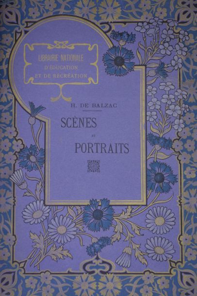 null BALZAC (Honoré de). SCÈNES ET PORTRAITS. Extraits de ses oeuvres par Léon Chauvin....