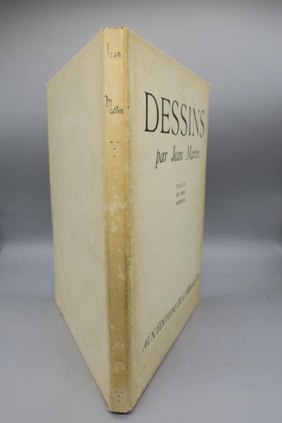 null MARTIN (Jean). DESSINS. Texte de Marc Barbezat. LYON, MARC BARBEZAT, 1943. Un...