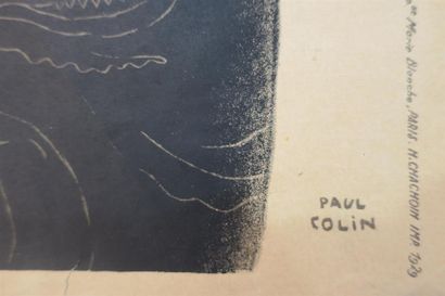 null D'après Paul Colin (1892-1985).
Ensemble de 4 affiches lithographiques: Les...
