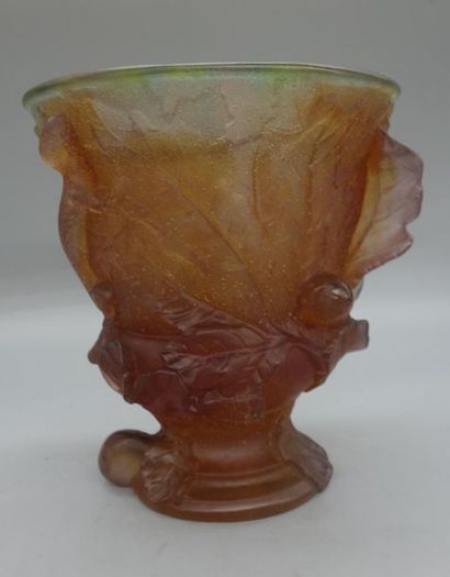 DAUM FRANCE Vase 