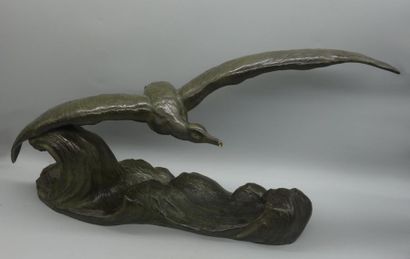 Alexandre Ouline (actif :1918-1940)
La mouette
Bronze...