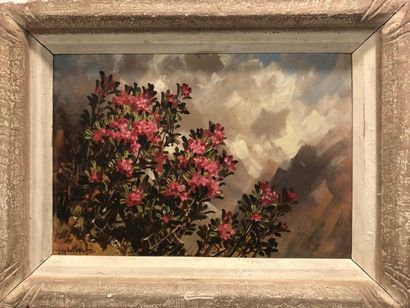 Marcel Wibault (1905-1998).
Rhododendrons...