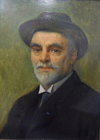 Constantin Bermyn (1867-1945).
Portrait de...