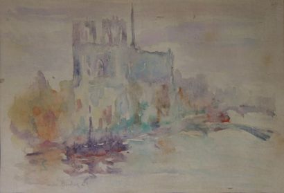 André Barbier (1883-1970).
Notre-Dame de...