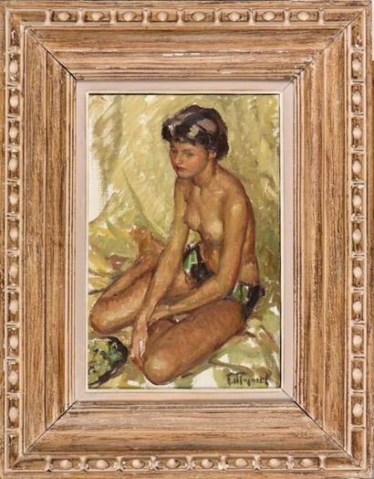 Fernand Majorel (1898-1965).
Femme au buste...
