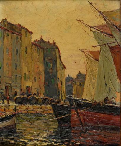 André Béronneau (1886-1973).
Saint-Tropez,...