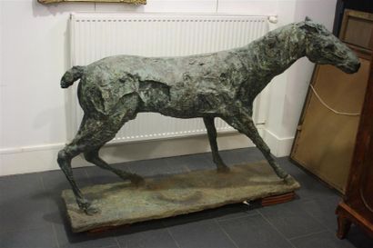 Sylva Bernt (1910-1995)
Bronze
horse with...