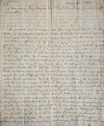 null BILLAUD-VARENNE, Jacques-Nicolas (1756-1819), conventionnel montagnard, condamné...